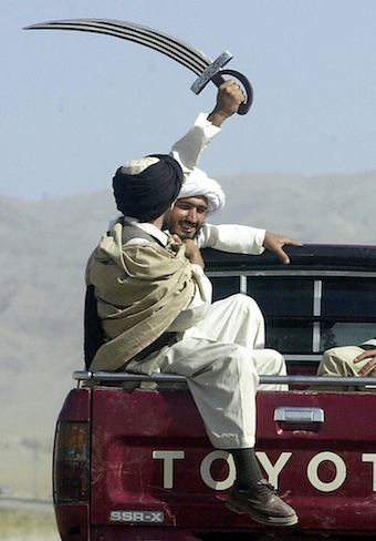 Illustration for article titled Have the Taliban Abandoned Toyotas for American Pickup Trucks?